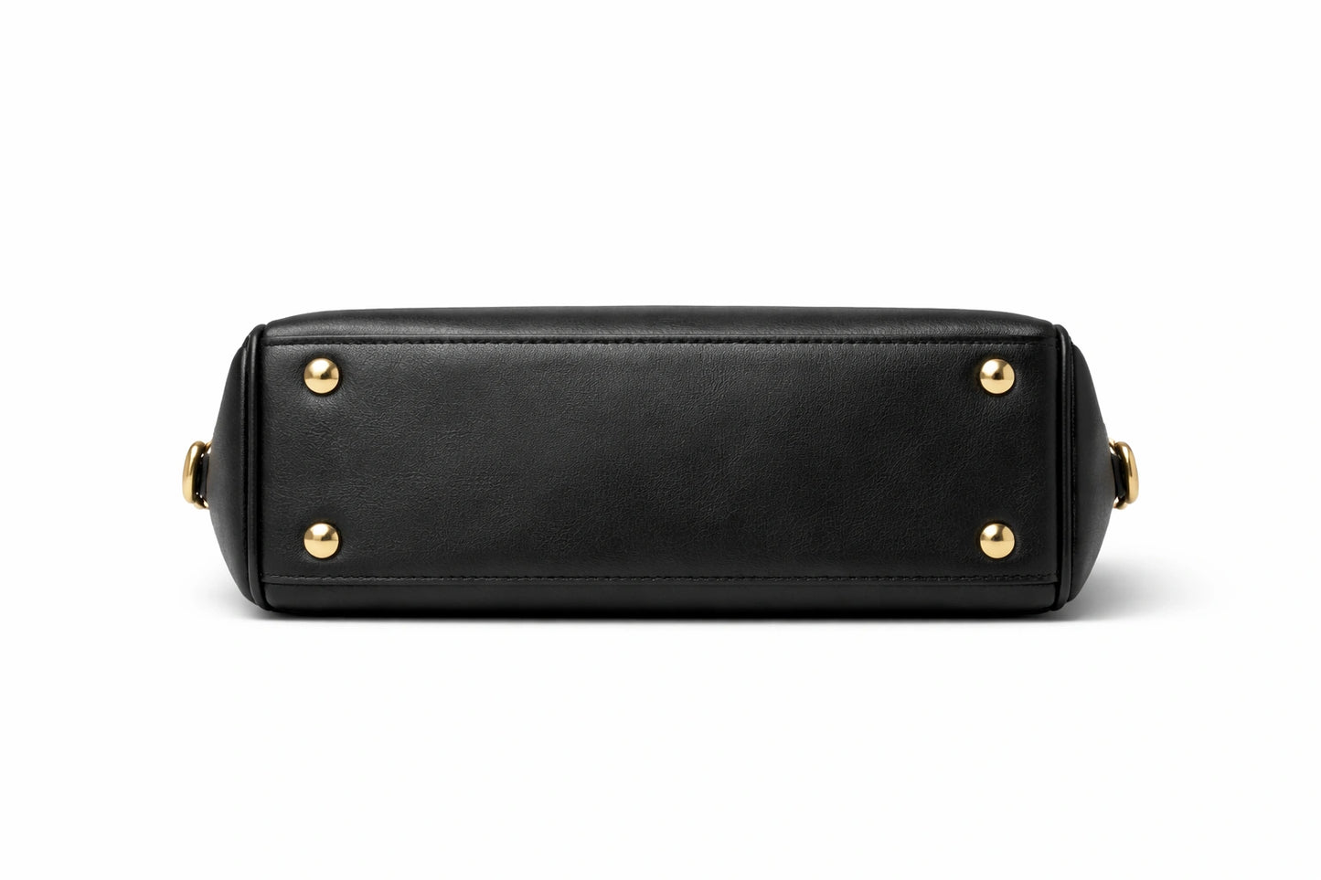 Bagura Women's Black Structured Satchel Handbag